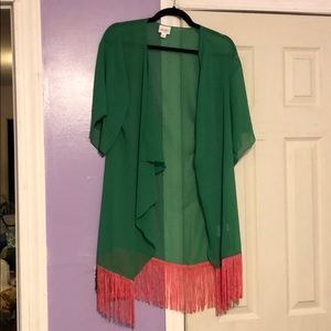 Green and  pink Monroe